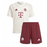 Fotballdrakt Barn Bayern Munich Leon Goretzka #8 Tredjedraktsett 2023-24 Kortermet (+ Korte bukser)